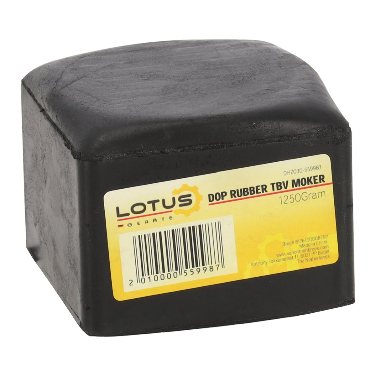 Dop rubber tbv moker 1250g Lotus Dop rubber tbv moker 1250g Lotus