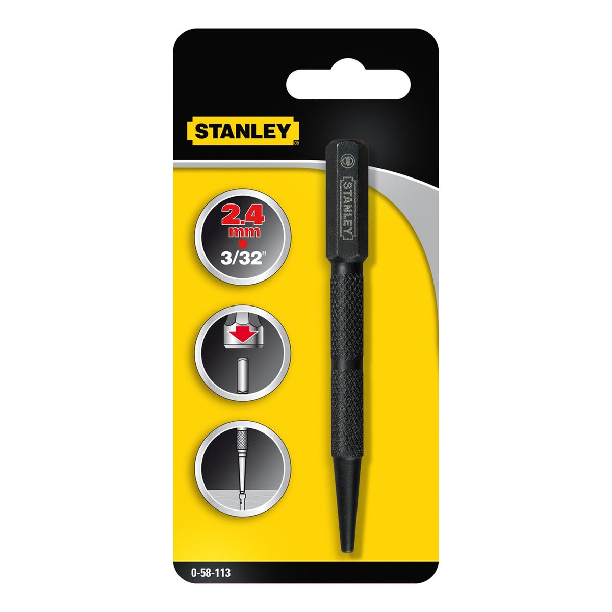 Drevel 2,4 mm 0-58-113 Stanley Drevel 2,4 mm 0-58-113 Stanley