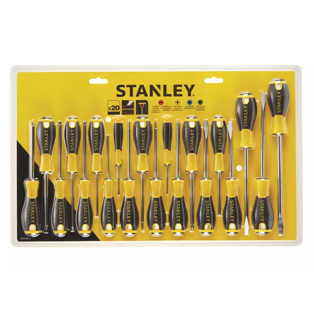 Schroevendraaierset 20-delig Stanley Schroevendraaierset 20-delig Stanley