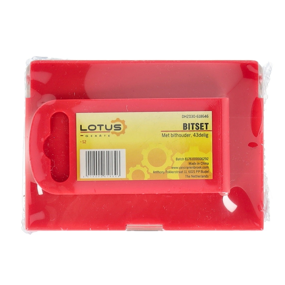 Bitset pro 43-delig Lotus Bitset pro 43-delig Lotus