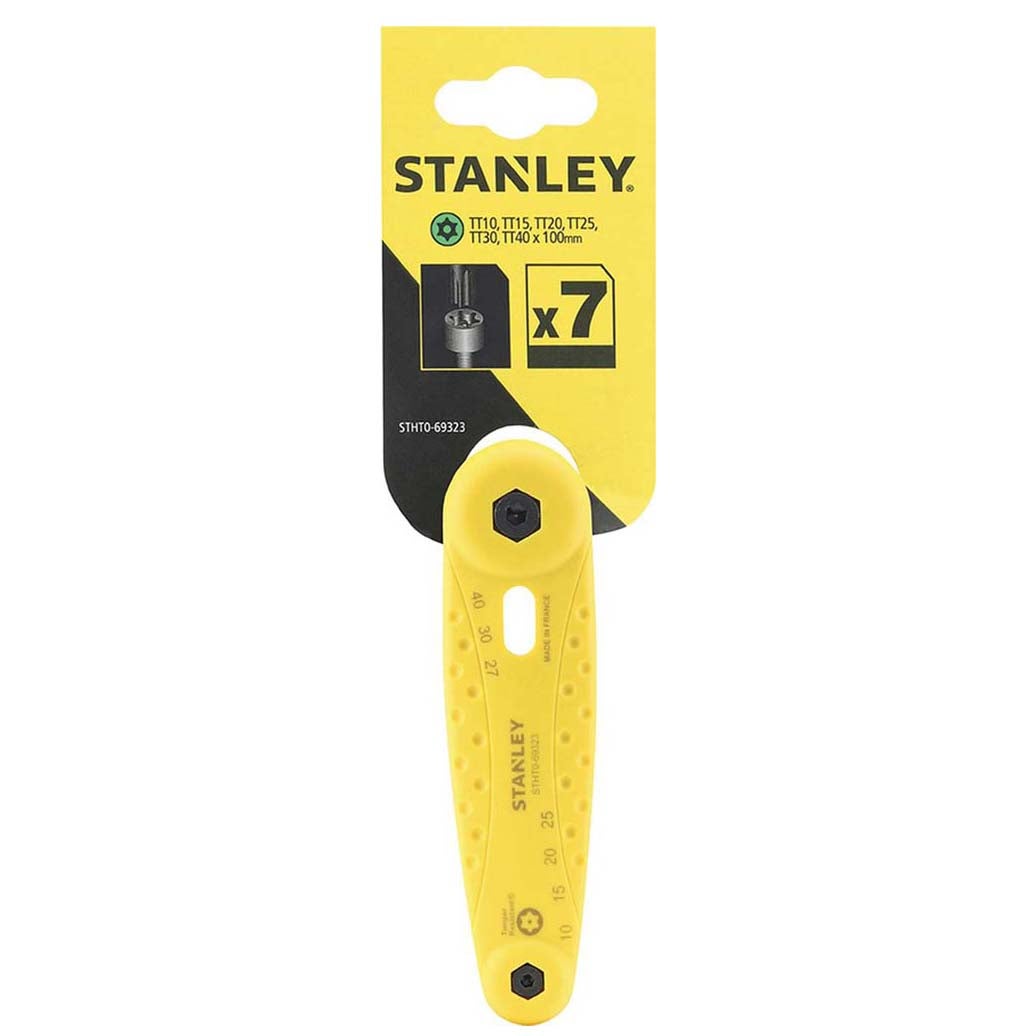Torx sleutelset 7-delig STHT0-69323 Stanley Torx sleutelset 7-delig STHT0-69323 Stanley