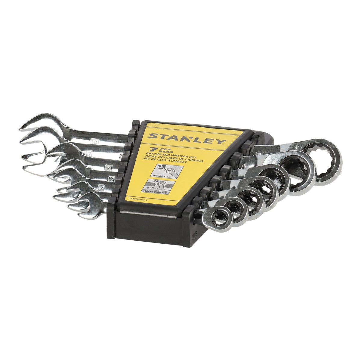 Ringsteek met ratel set 7-delig STMT82846 Ringsteek met ratel set 7-delig STMT82846