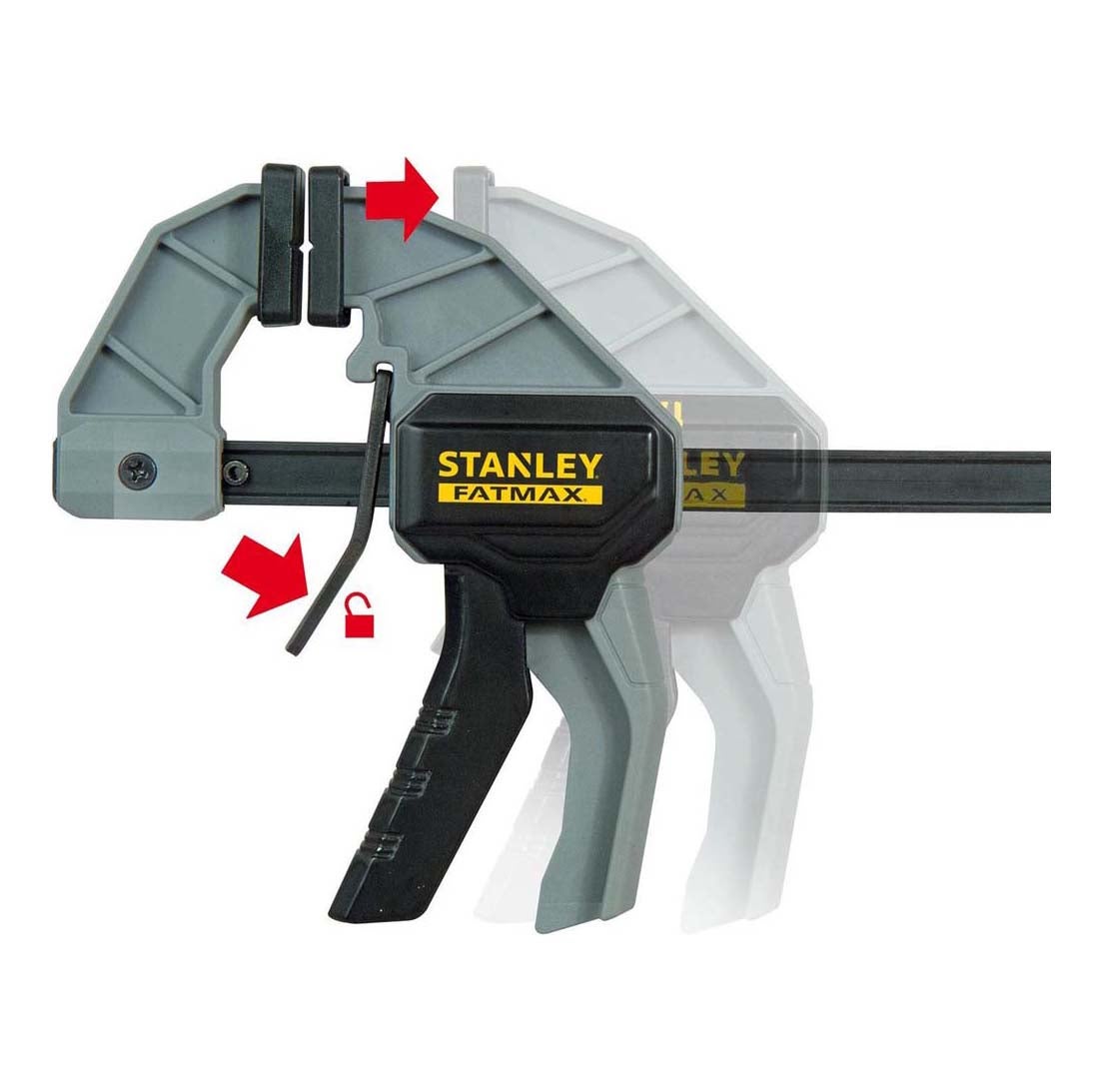 Eenhandklem middel 15 cm FMHT0-83232 Stanley Eenhandklem middel 15 cm FMHT0-83232 Stanley