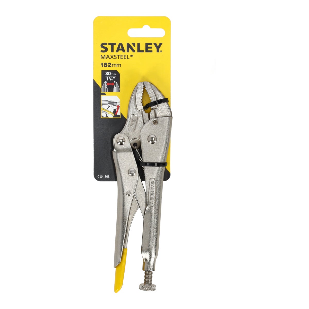 Griptang gebogen 185mm 0-84-808 Griptang gebogen 185mm 0-84-808