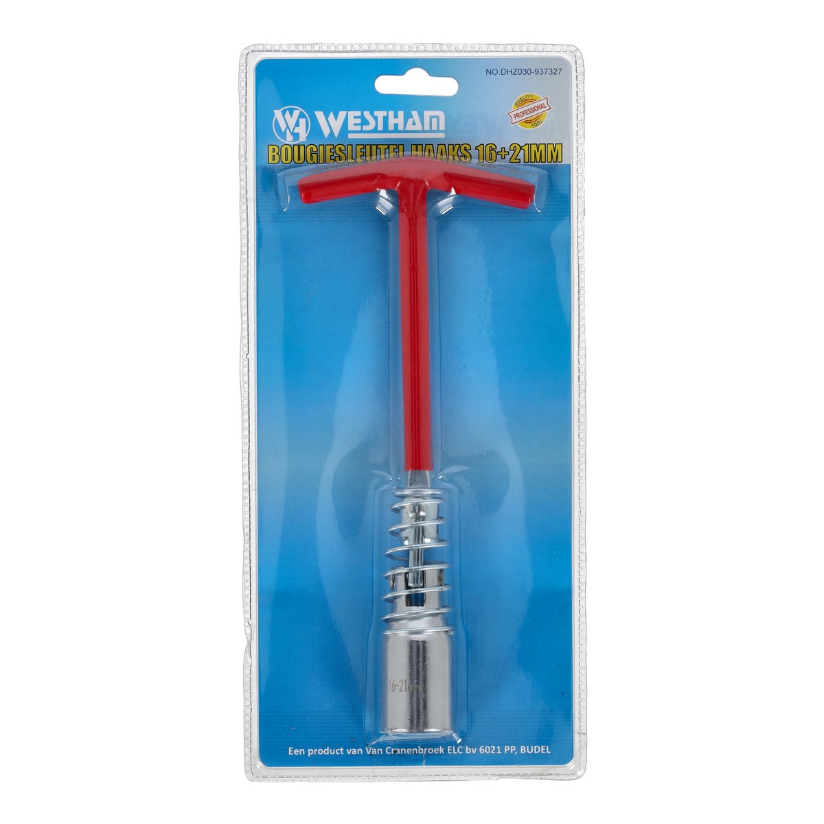 Bougiesleutel haaks 16+21 mm Westham Bougiesleutel haaks 16+21 mm Westham