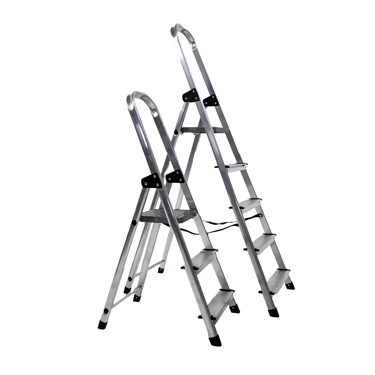 Ladder huishoud basic 3 treden aluminium Ladder huishoud basic 3 treden aluminium