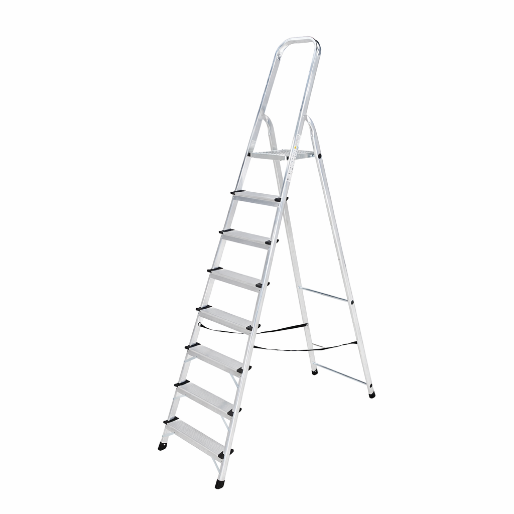 Huishoudladder 8 treden aluminium pro Huishoudladder 8 treden aluminium pro