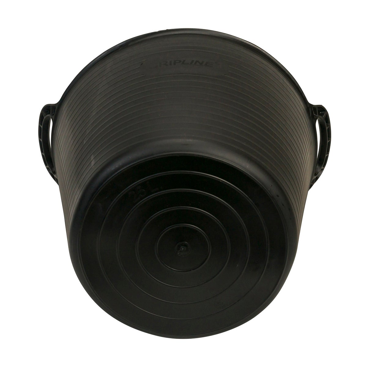 Flextub 25L rond Gripline zwart Flextub 25L rond Gripline zwart