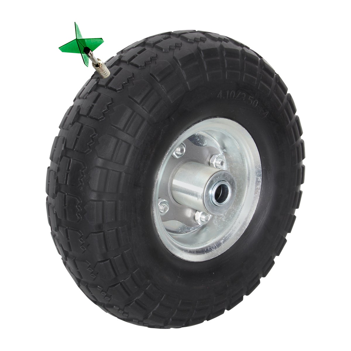 Wiel steekwagen 3,50x4 16mm Pu V2 Westham Wiel steekwagen 3,50x4 16mm Pu V2 Westham