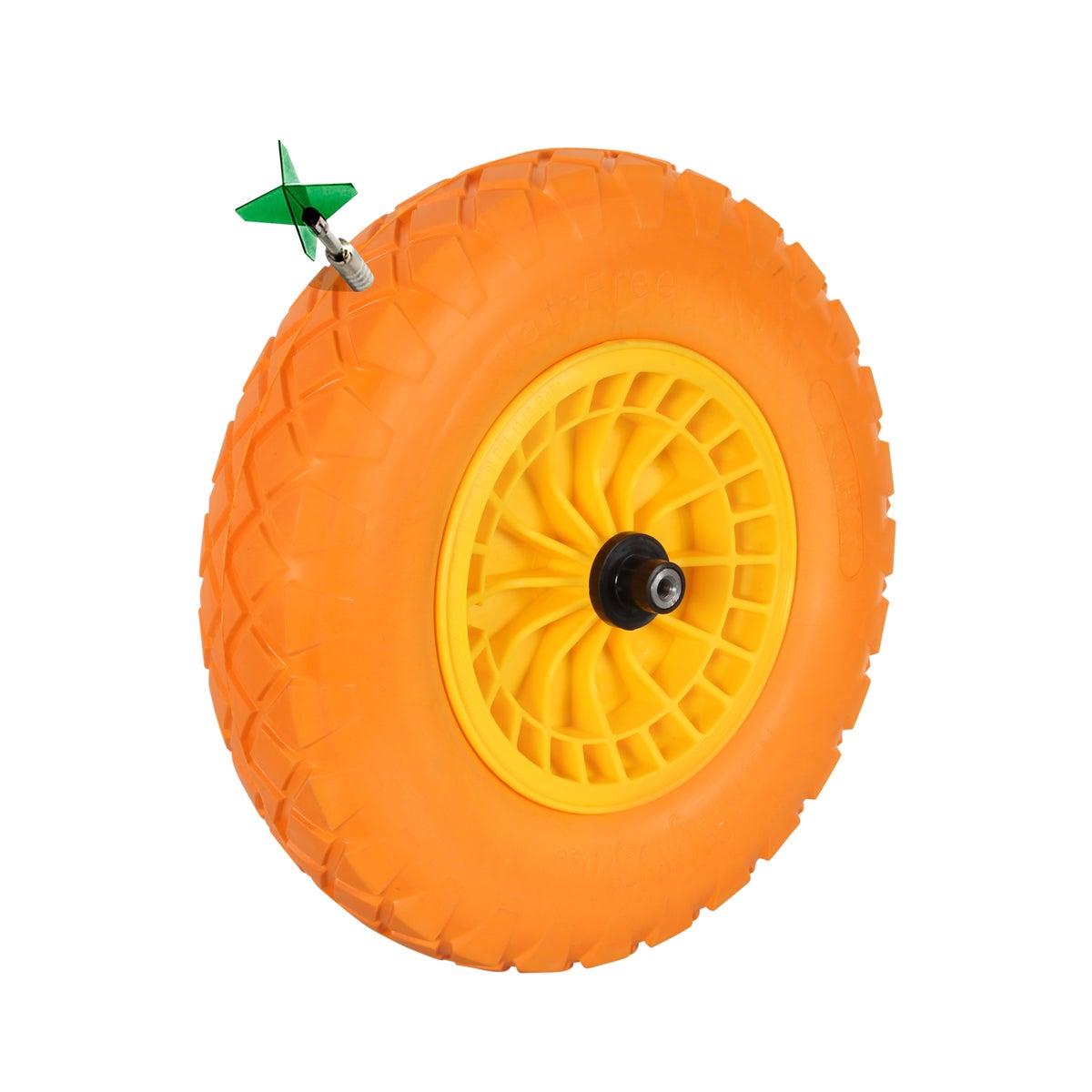 Wiel PU kruiwagen 170L HVC Wiel PU kruiwagen 170L HVC