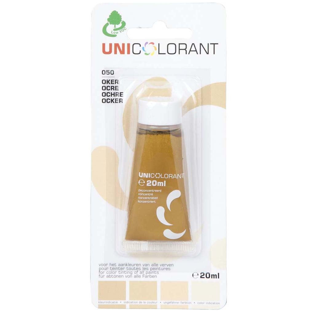 Mengkleur universeel 20 ml oker Mengkleur universeel 20 ml oker