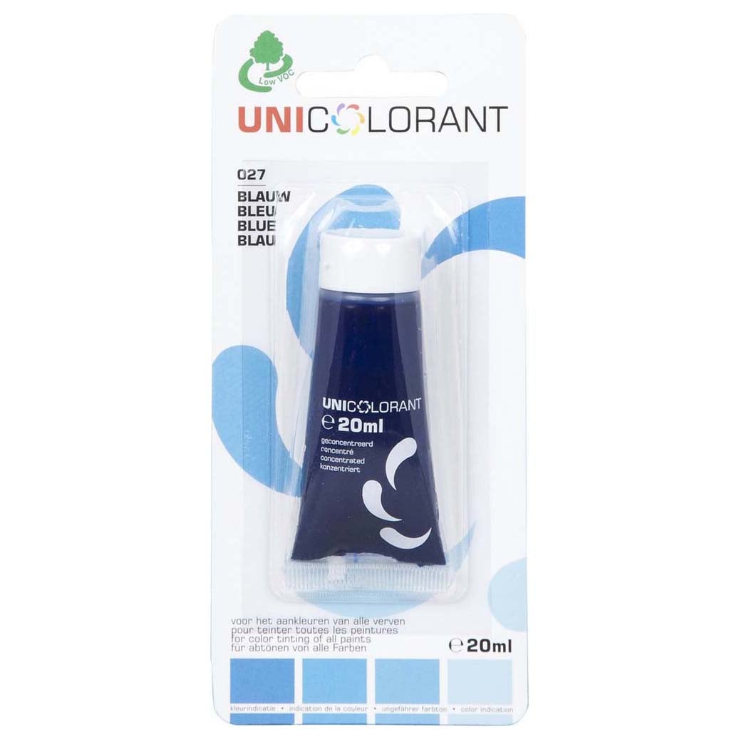 Mengkleur universeel 20 ml blauw Mengkleur universeel 20 ml blauw