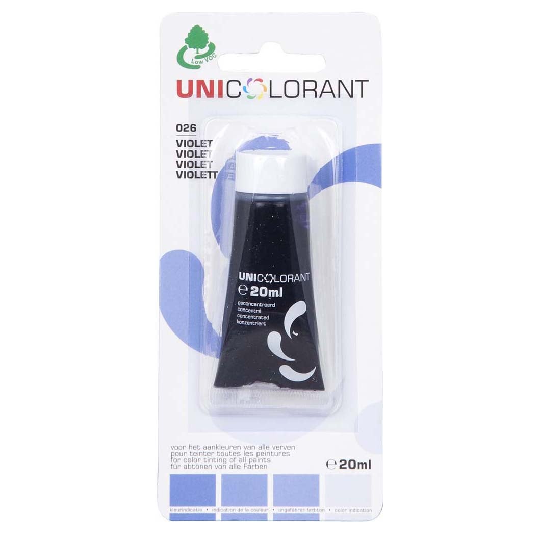 Mengkleur universeel 20ml violet Mengkleur universeel 20ml violet