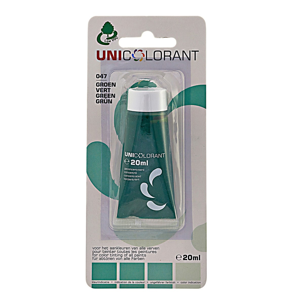 Mengkleur universeel 20 ml groen Mengkleur universeel 20 ml groen