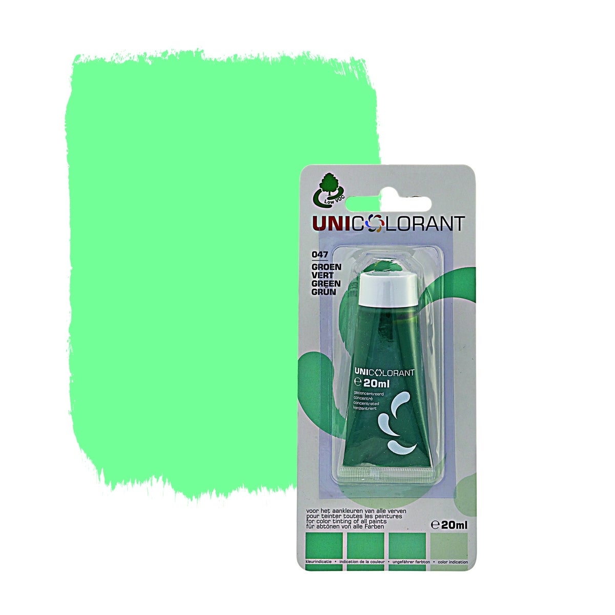 Mengkleur universeel 20 ml groen Mengkleur universeel 20 ml groen