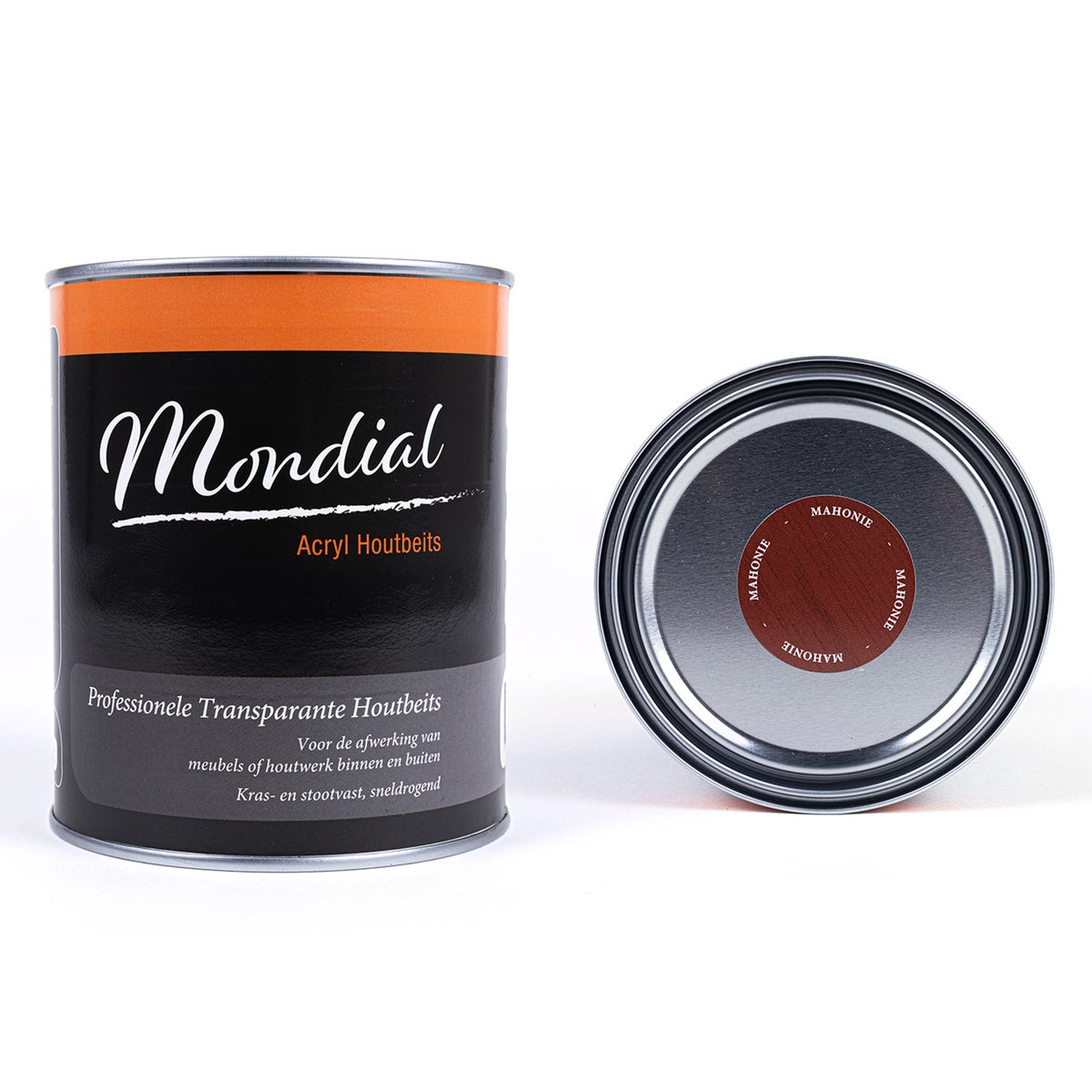 Houtbeits mahonie 750ml Mondial Houtbeits mahonie 750ml Mondial
