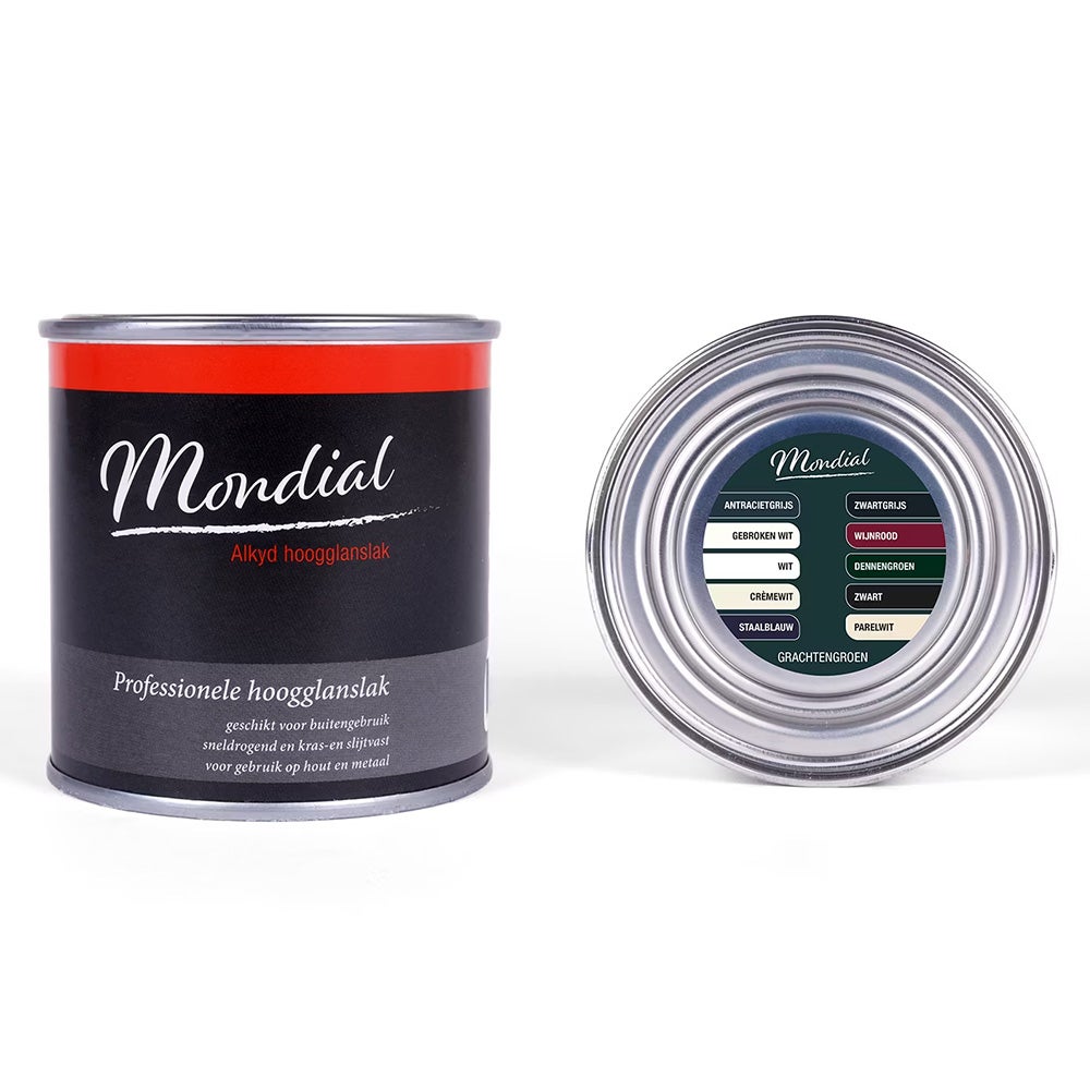 Hoogglans grachtengroen 250 ml Mondial Hoogglans grachtengroen 250 ml Mondial