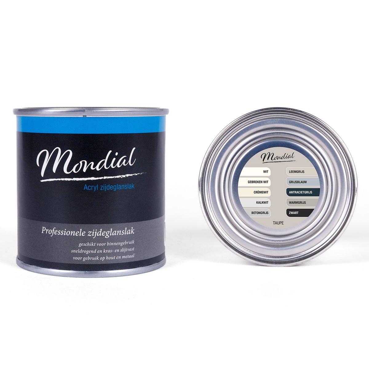 Zijdeglans taupe 250 ml Mondial Zijdeglans taupe 250 ml Mondial