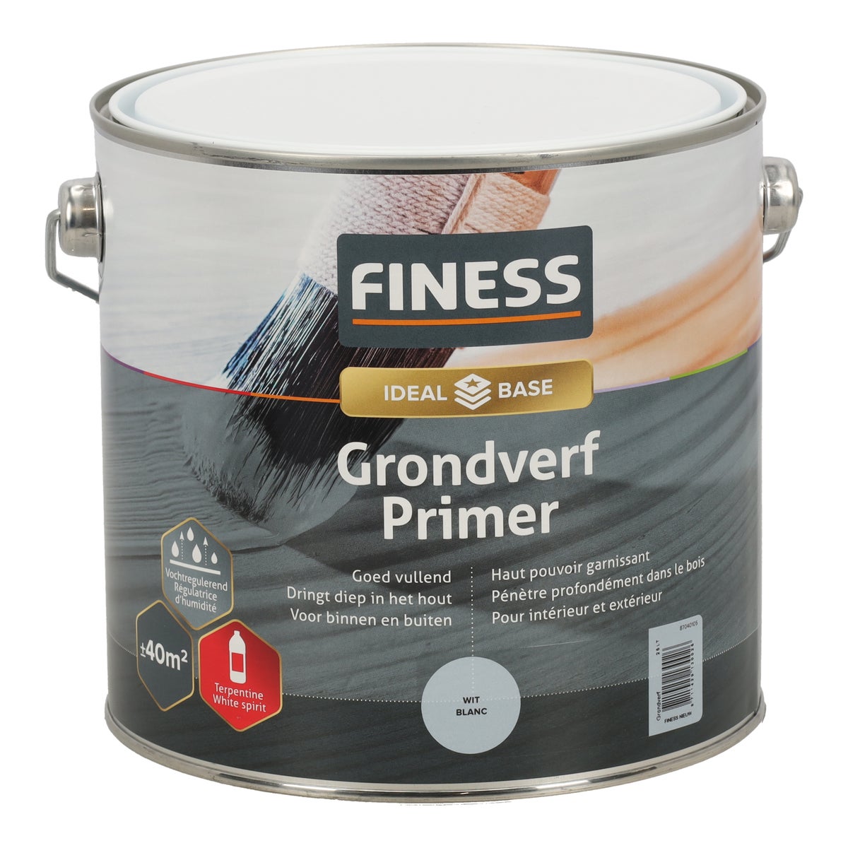 Grondverf wit 2.5L Finess Grondverf wit 2.5L Finess