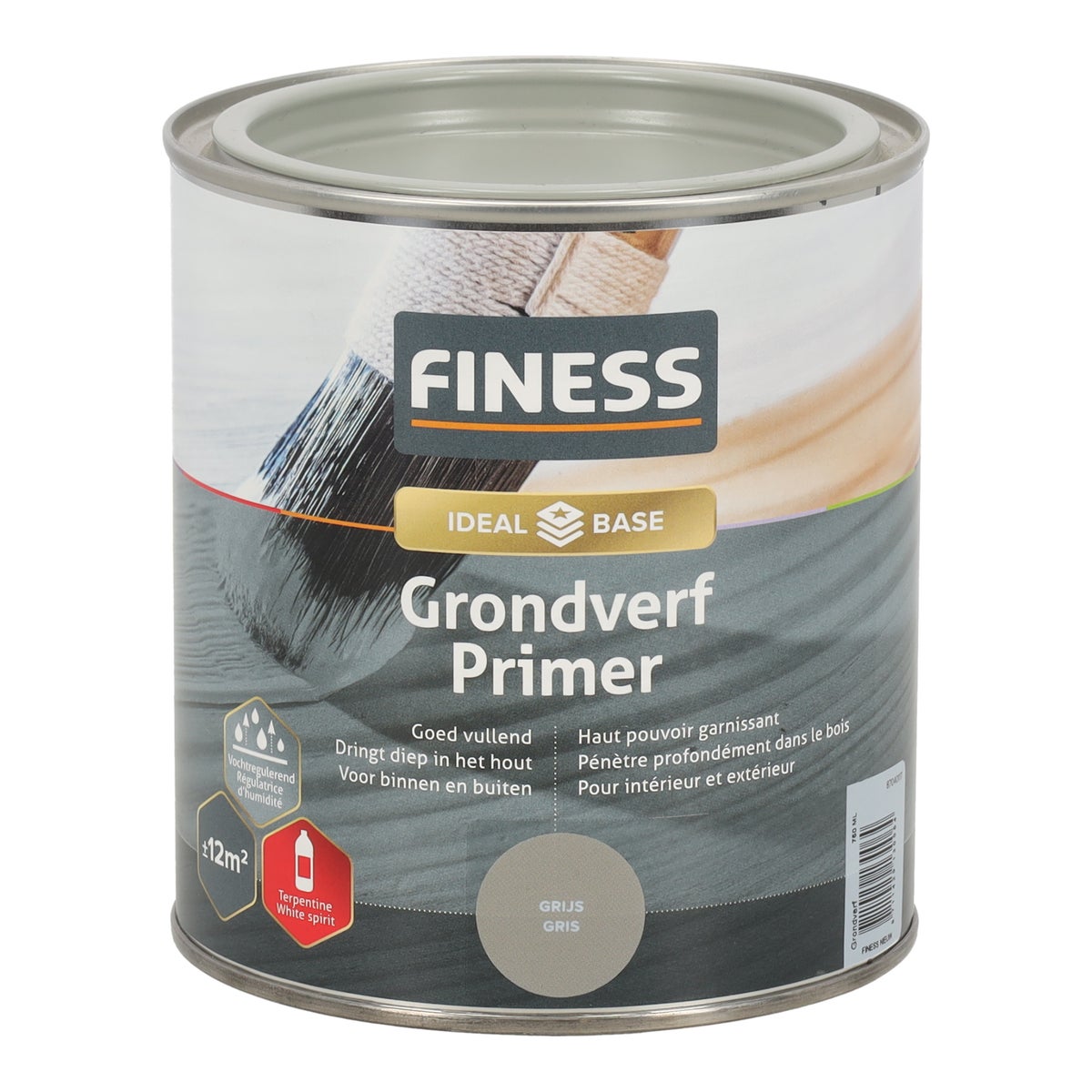 Grondverf grijs 750 ml Finess Grondverf grijs 750 ml Finess