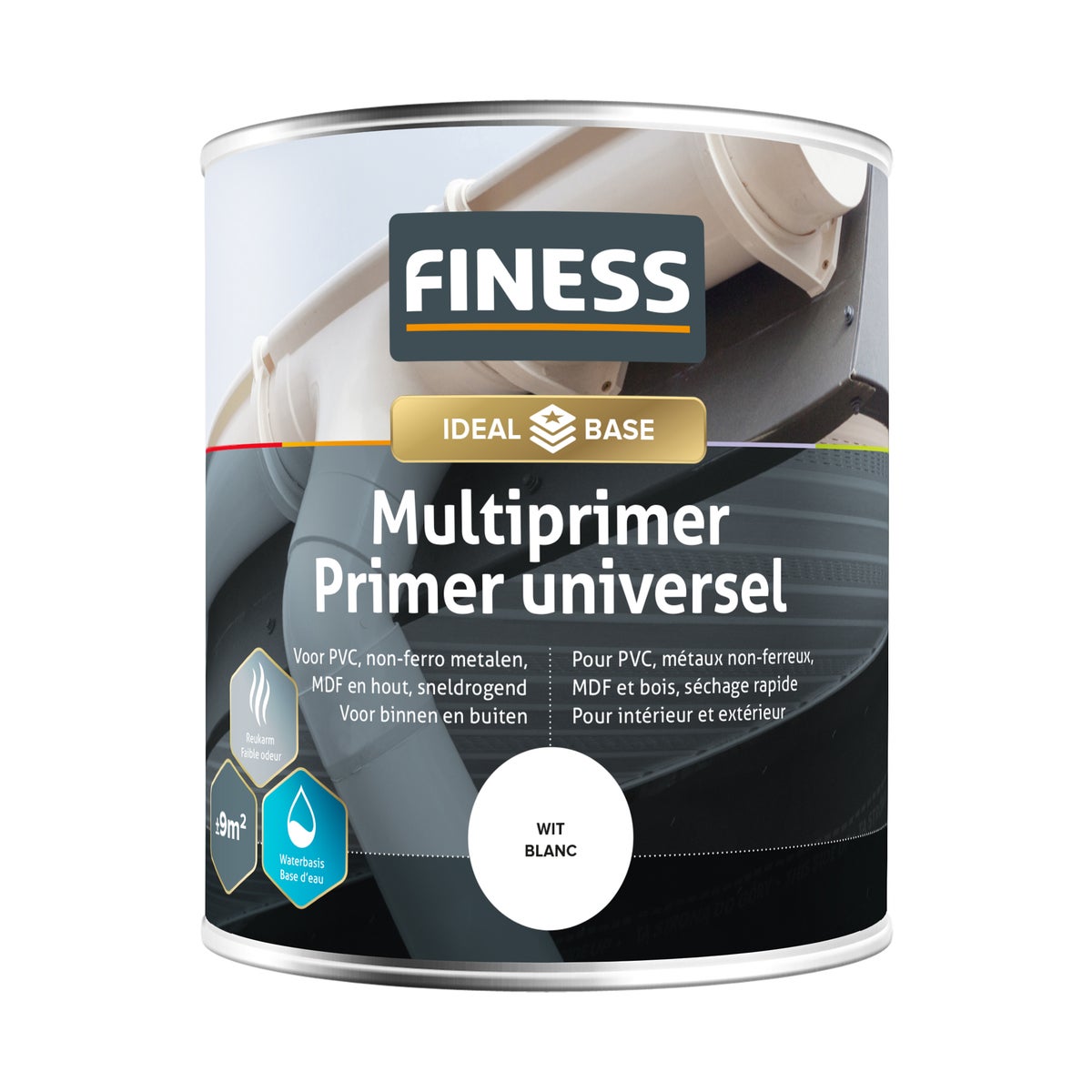 Primer multi wit 750ml Finess Primer multi wit 750ml Finess
