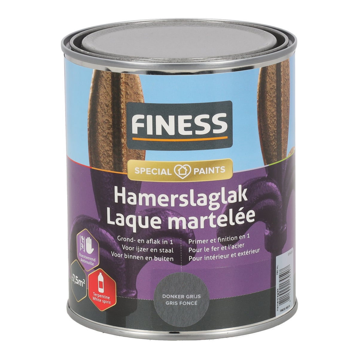 Hamerslag d.grijs 1485 750ml Finess Hamerslag d.grijs 1485 750ml Finess