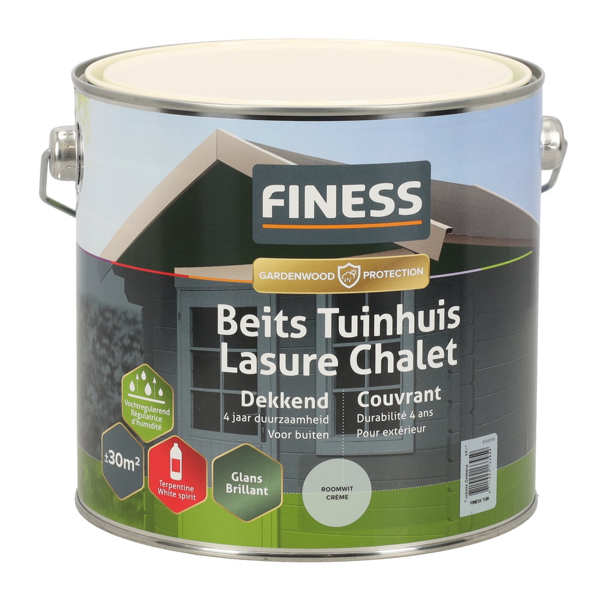 Tuinbeits DK roomwit 2567 2.5L Finess Tuinbeits DK roomwit 2567 2.5L Finess