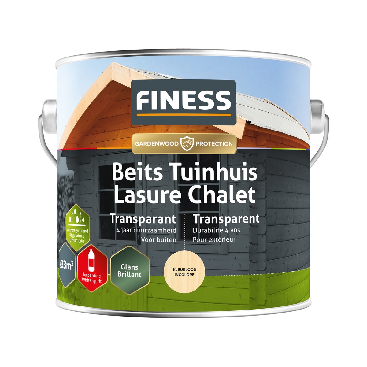 Tuinbeits kleurloos 2,5 liter – Finess Tuinbeits kleurloos 2,5 liter – Finess