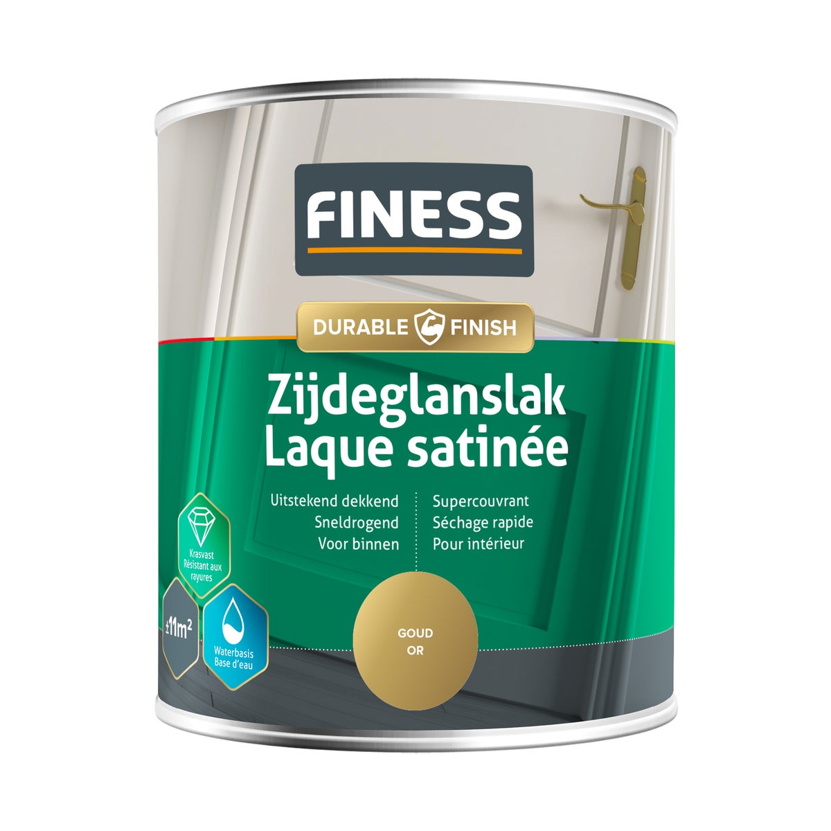 Lak waterb ZG goud 1479 750 ml Lak waterb ZG goud 1479 750 ml