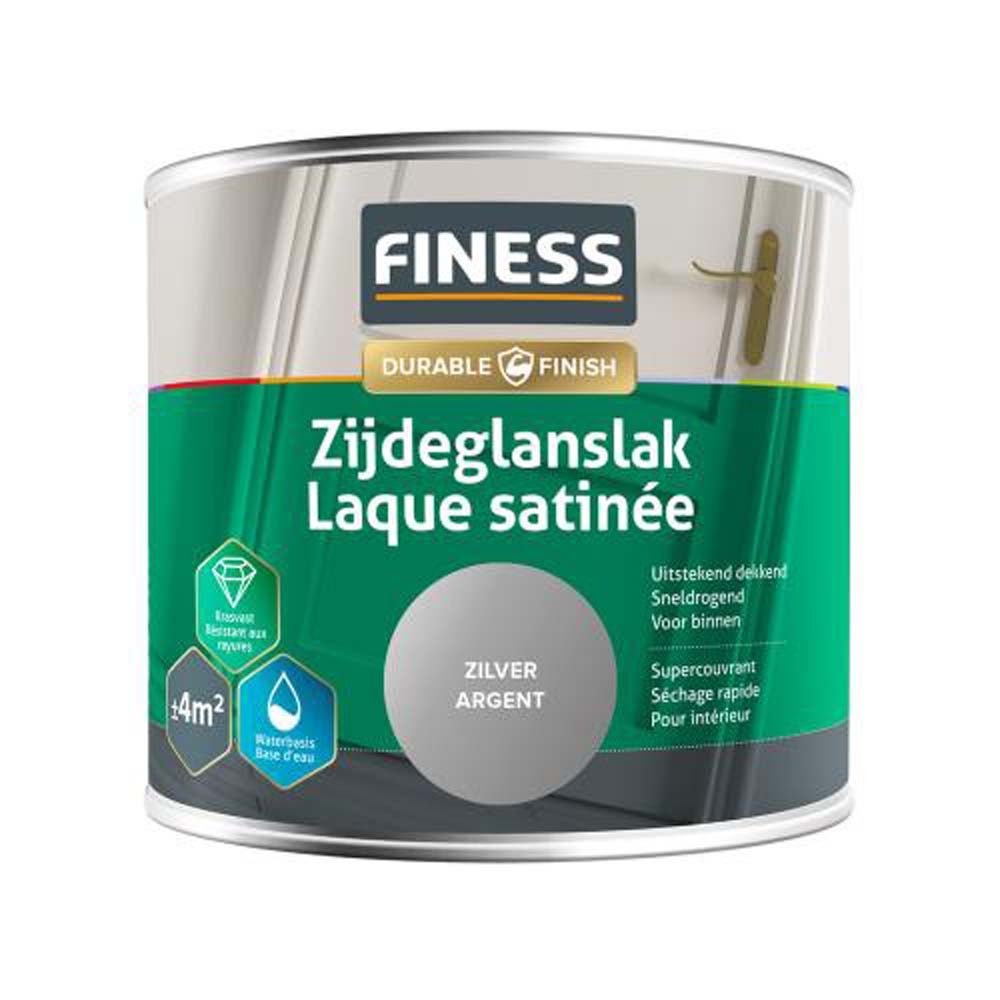 Lak waterb ZG zilver 1405 250 ml Lak waterb ZG zilver 1405 250 ml