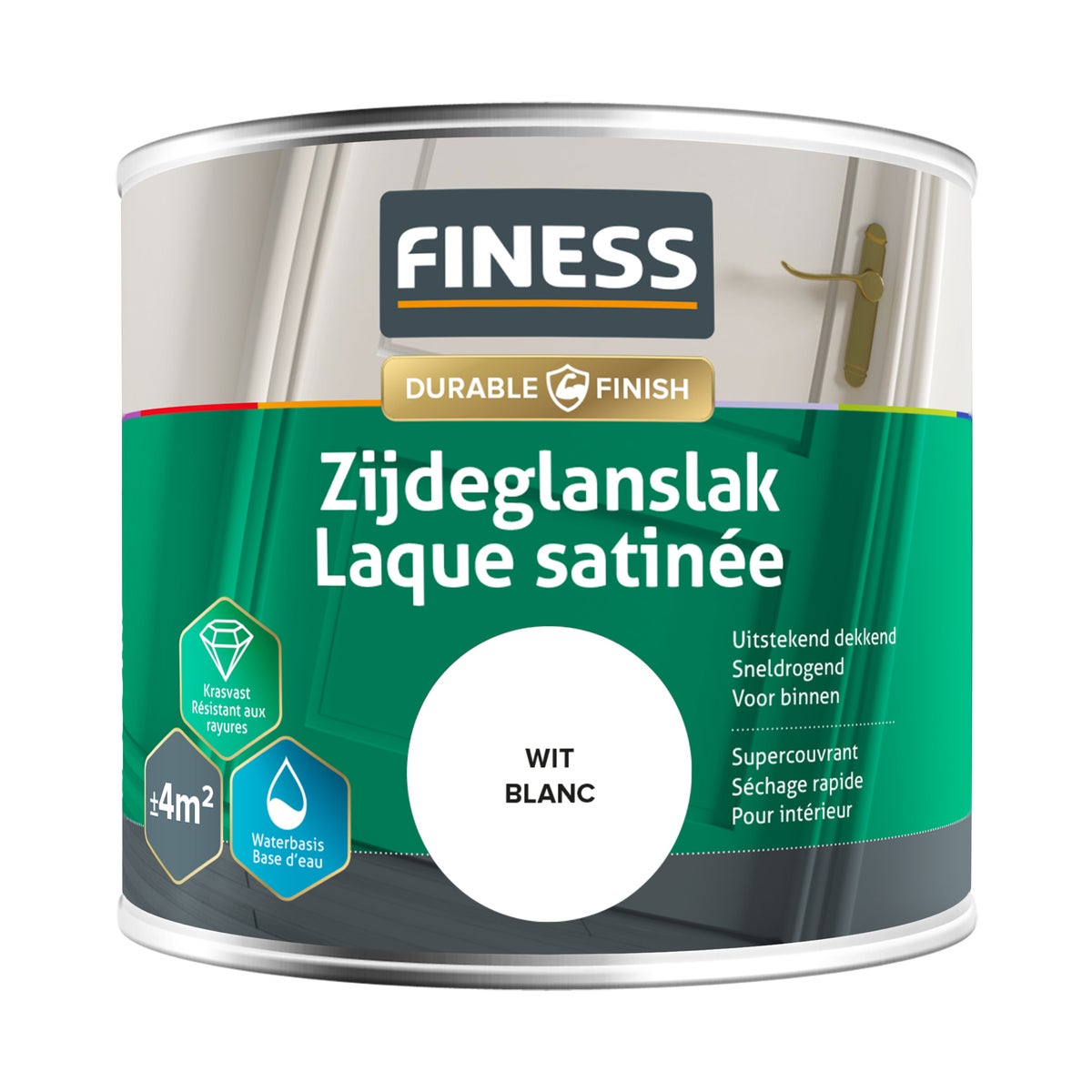 Lak waterb ZG wit 1410 250 ml Lak waterb ZG wit 1410 250 ml