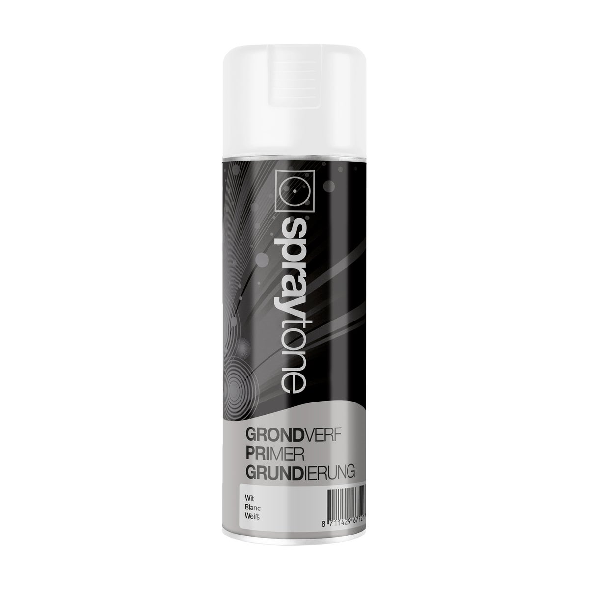 Spuitlak grondverf wit 400 ml Sprayton Spuitlak grondverf wit 400 ml Sprayton