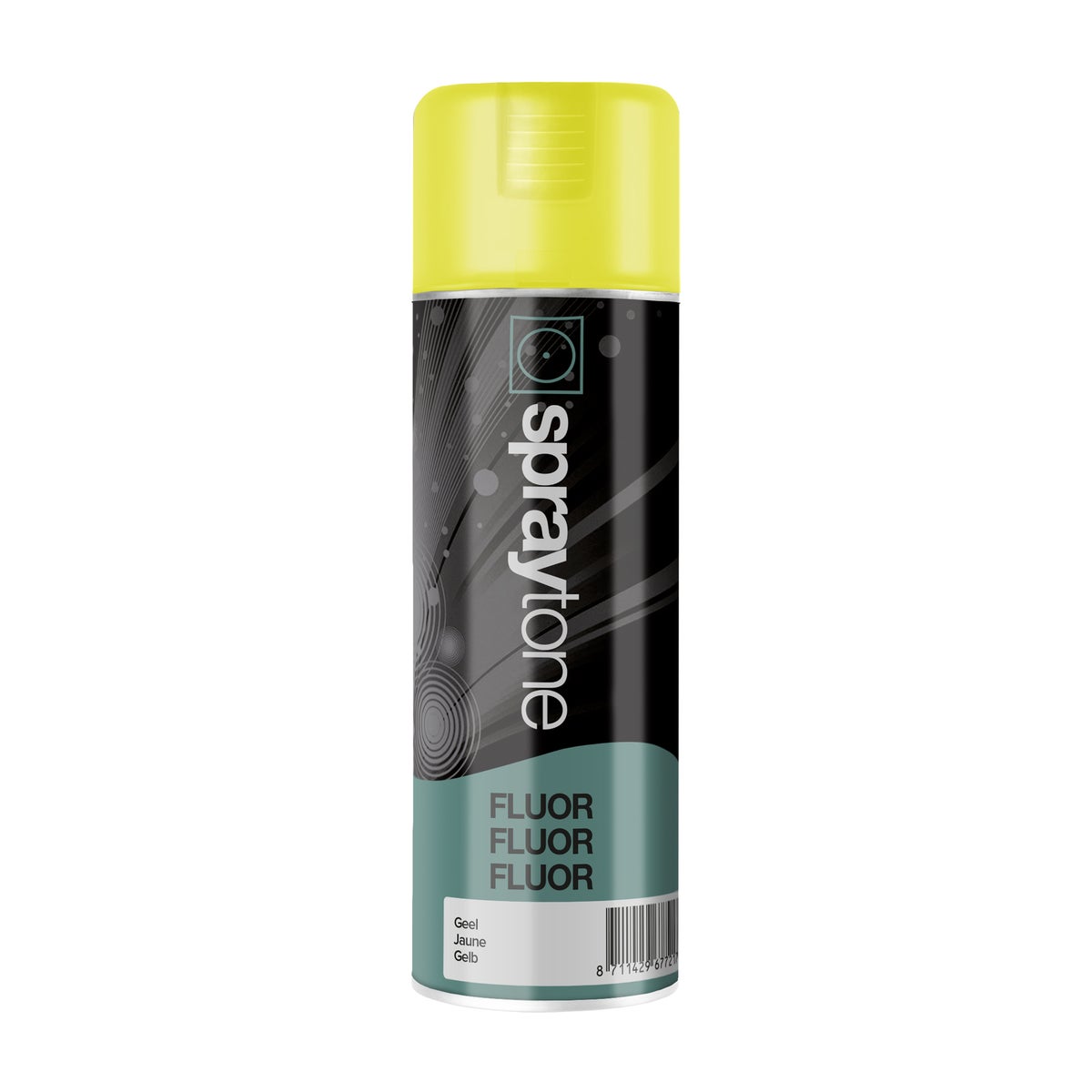 Spuitlak fluor geel 400 ml Spuitlak fluor geel 400 ml