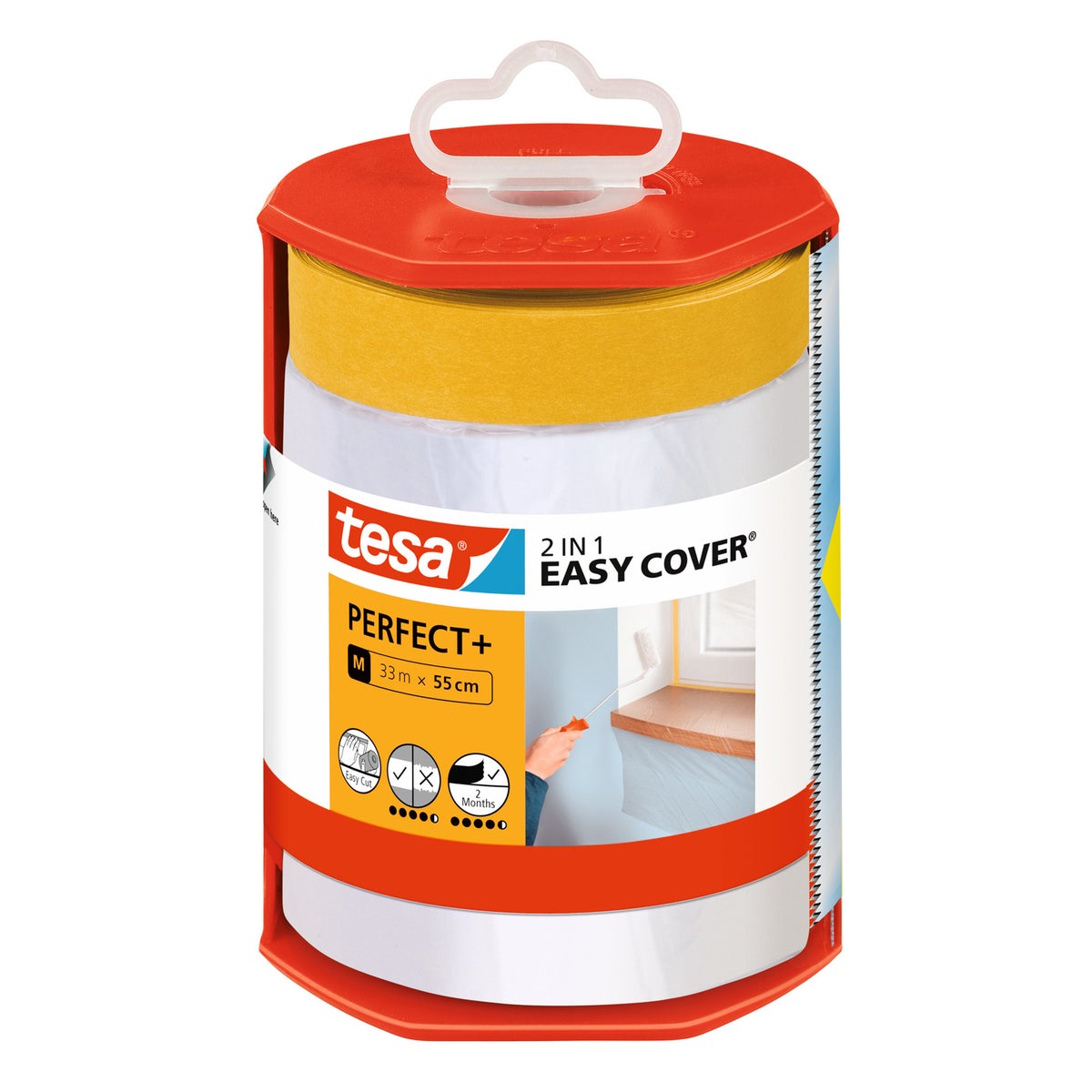 Easy Cover 550mmx33M dispenser en vulling Easy Cover 550mmx33M dispenser en vulling