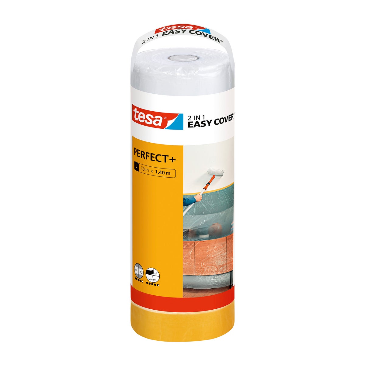 Easy Cover 1.4Mx33M vulling Tesa Easy Cover 1.4Mx33M vulling Tesa