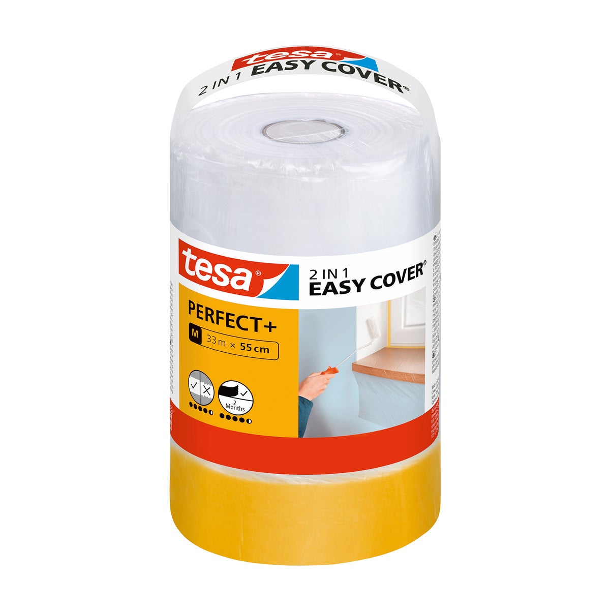 Easy Cover 550mmx33M vulling Tesa Easy Cover 550mmx33M vulling Tesa