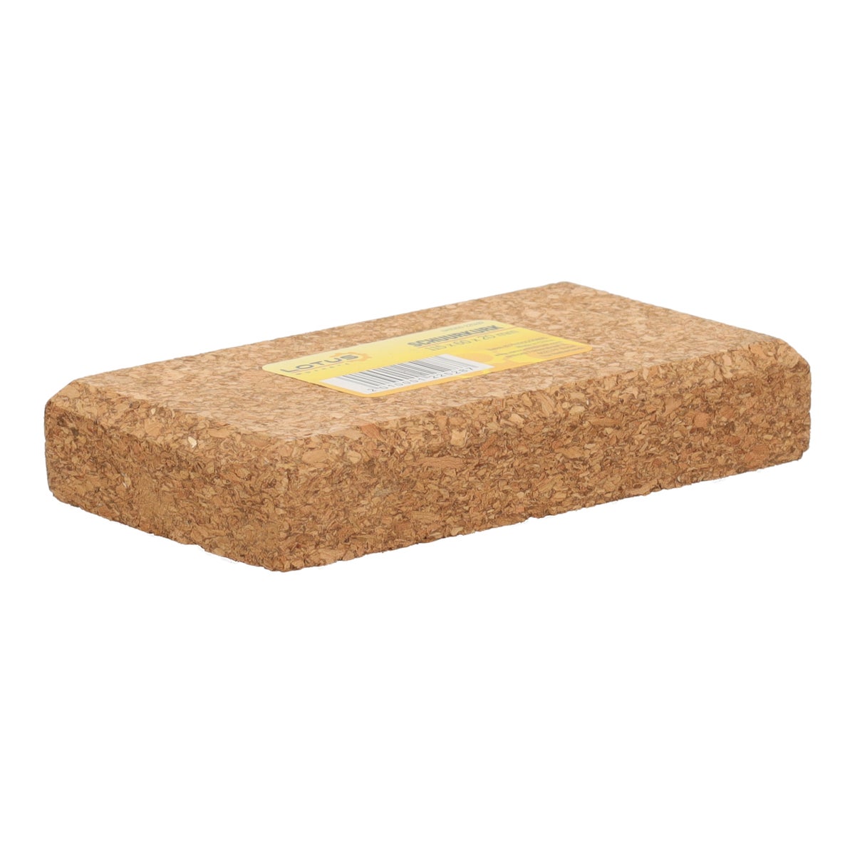 Schuurkurk 115 x 60 x 20 mm Lotus Schuurkurk 115 x 60 x 20 mm Lotus