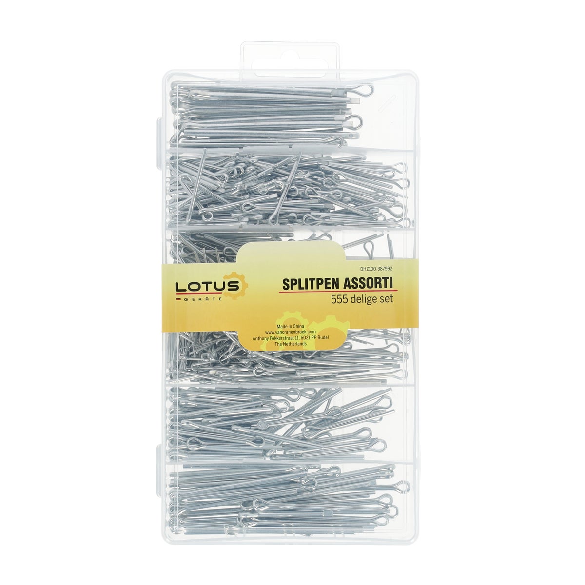 Splitpen 555-delig Lotus Splitpen 555-delig Lotus