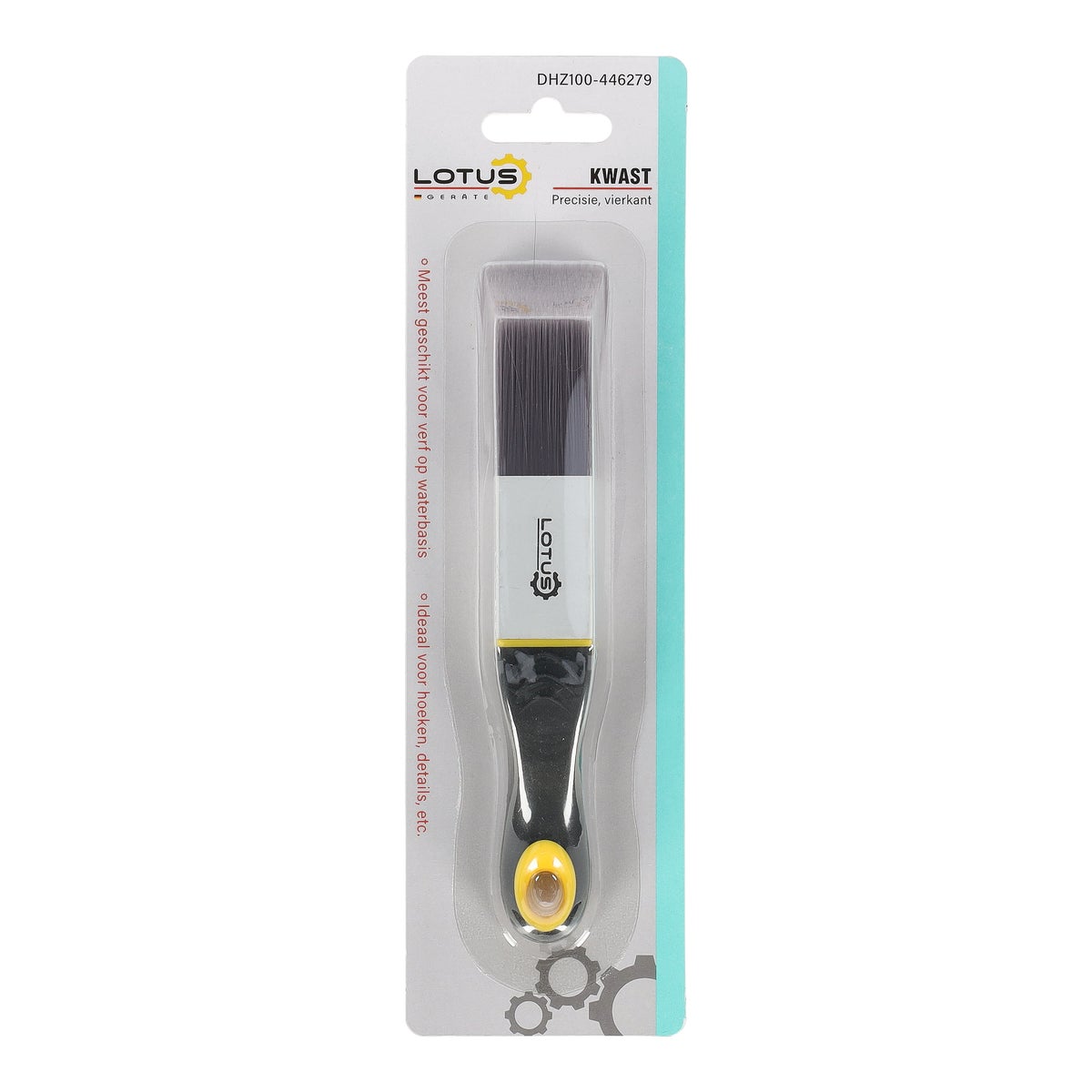 Kwast precisie vierkant waterbasis Lotus Kwast precisie vierkant waterbasis Lotus