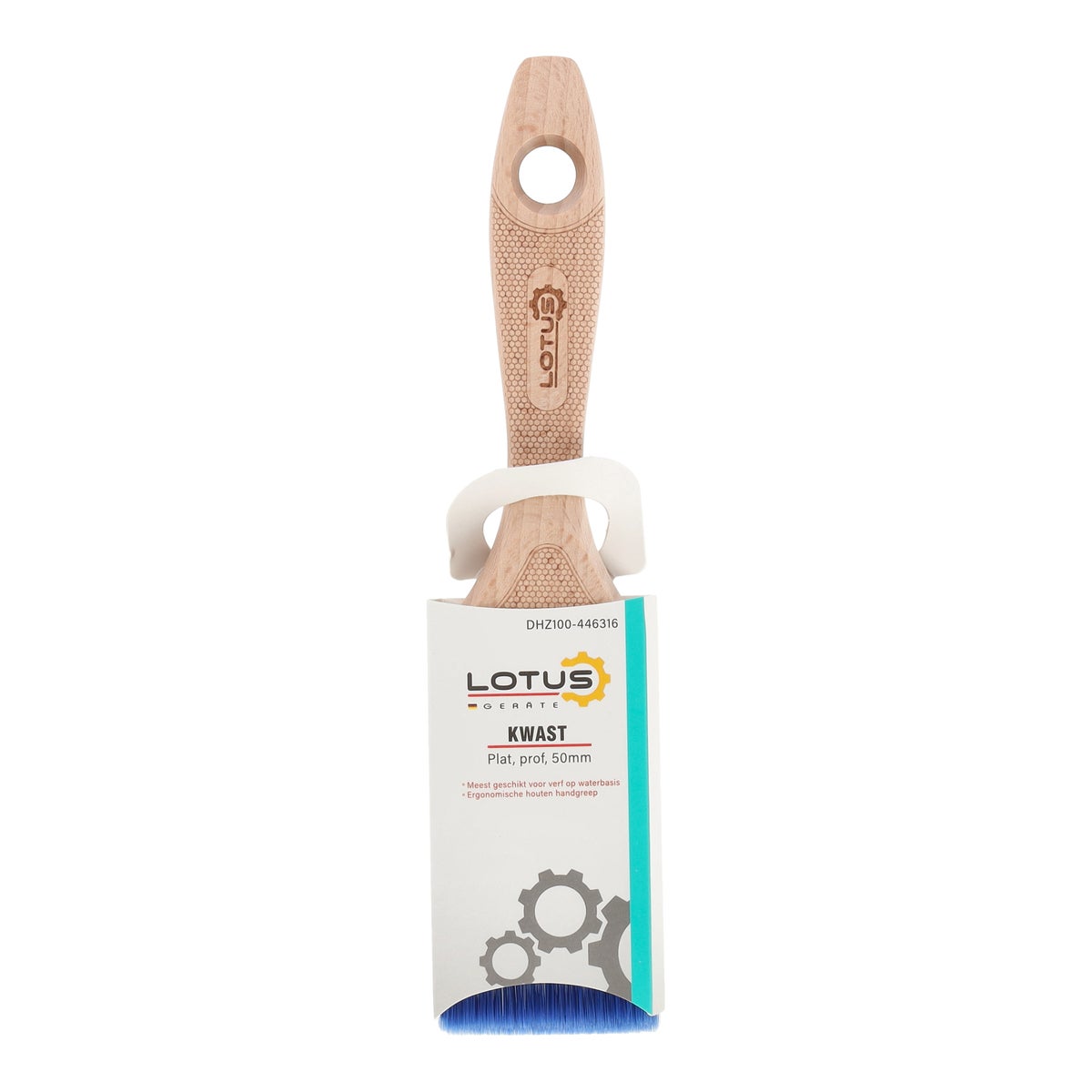Kwast plat pro 50 mm waterbasis Lotus Kwast plat pro 50 mm waterbasis Lotus