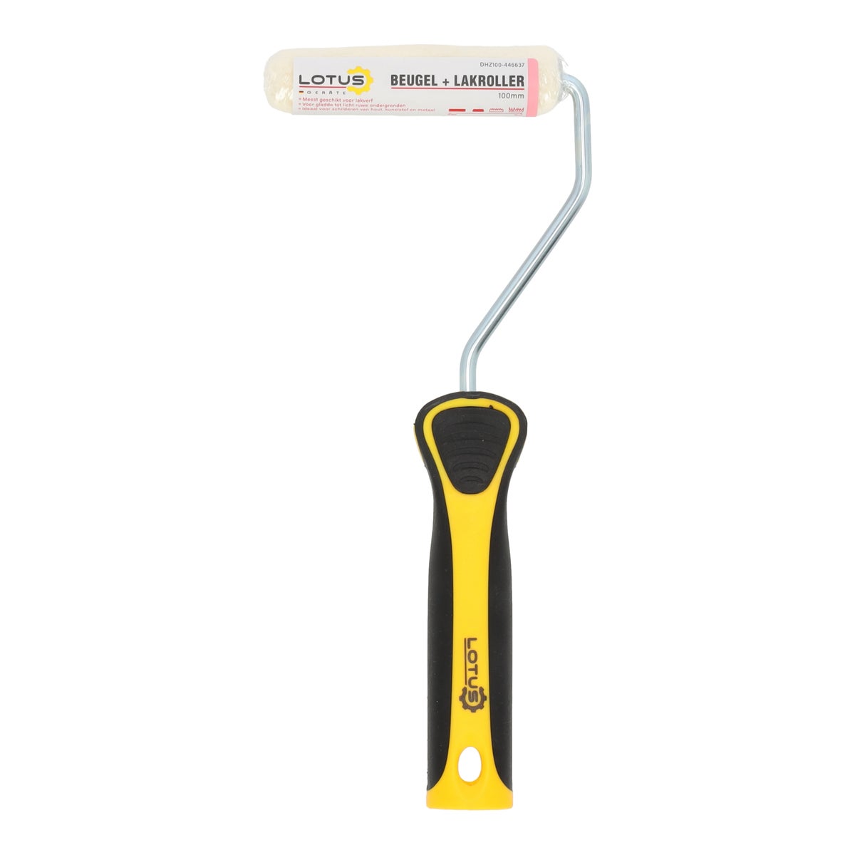 Verfbeugel met lakroller extra fijn 100 mm Lotus Verfbeugel met lakroller extra fijn 100 mm Lotus