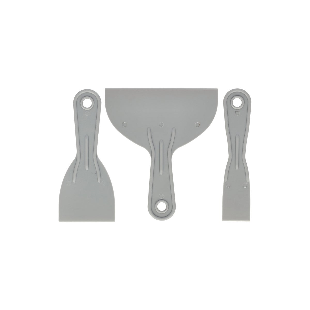 Plamuurmes 3-delige set kunststof Lotus Plamuurmes 3-delige set kunststof Lotus