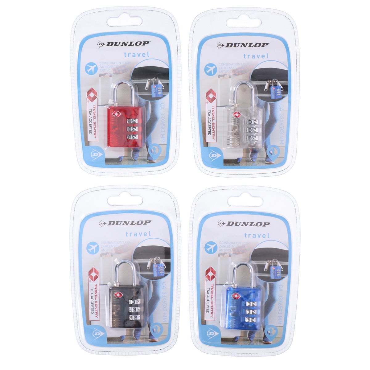 Cijferslot TSA Dunlop Cijferslot TSA Dunlop