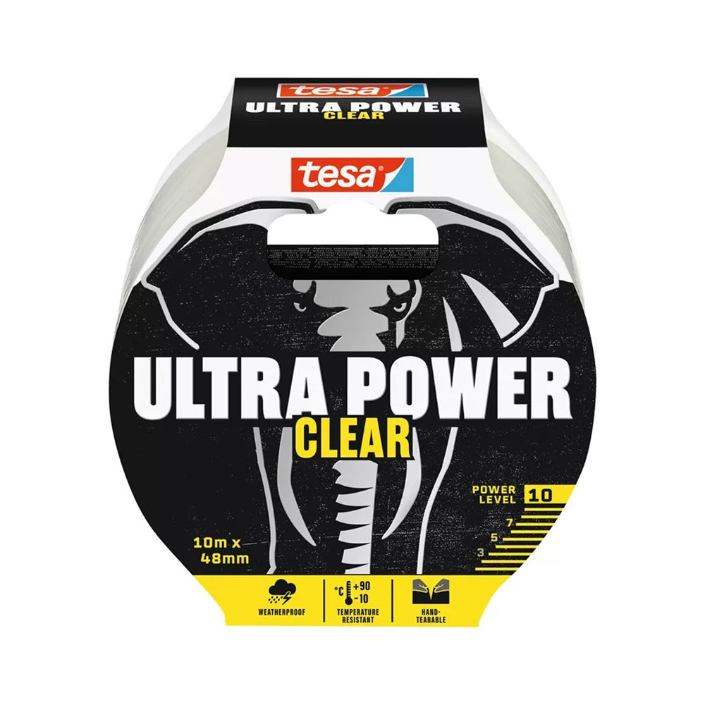 Tape Ultra Power transparant 48 mm x 10 m Tape Ultra Power transparant 48 mm x 10 m