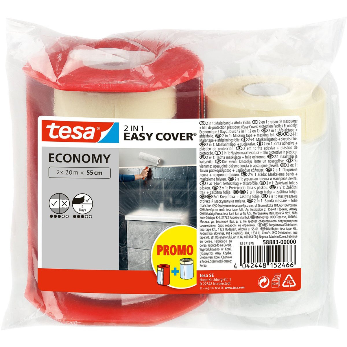 Easy cover en navul 550mmx20M Easy cover en navul 550mmx20M