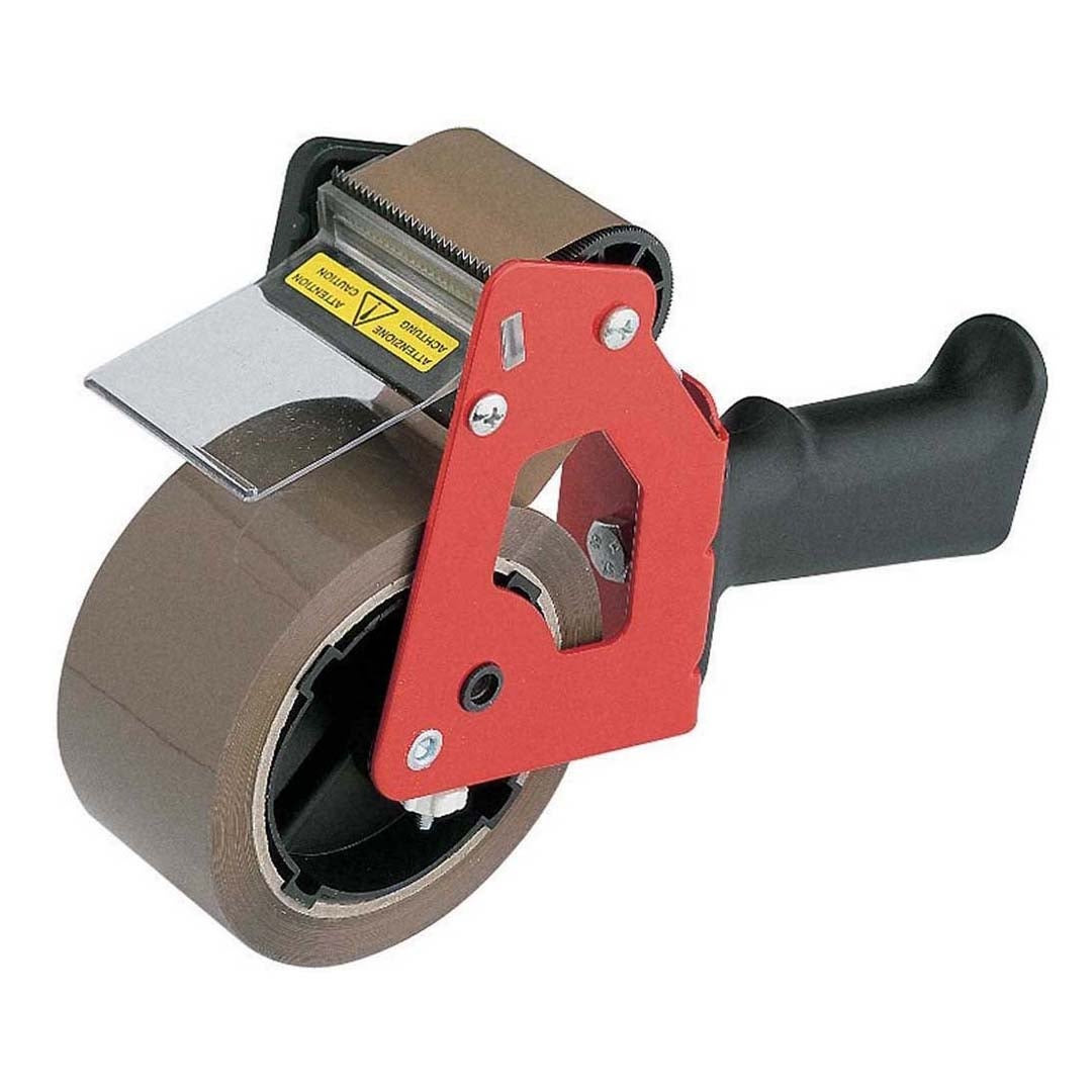 Verpakkingstape strong 50 mm met roller Verpakkingstape strong 50 mm met roller