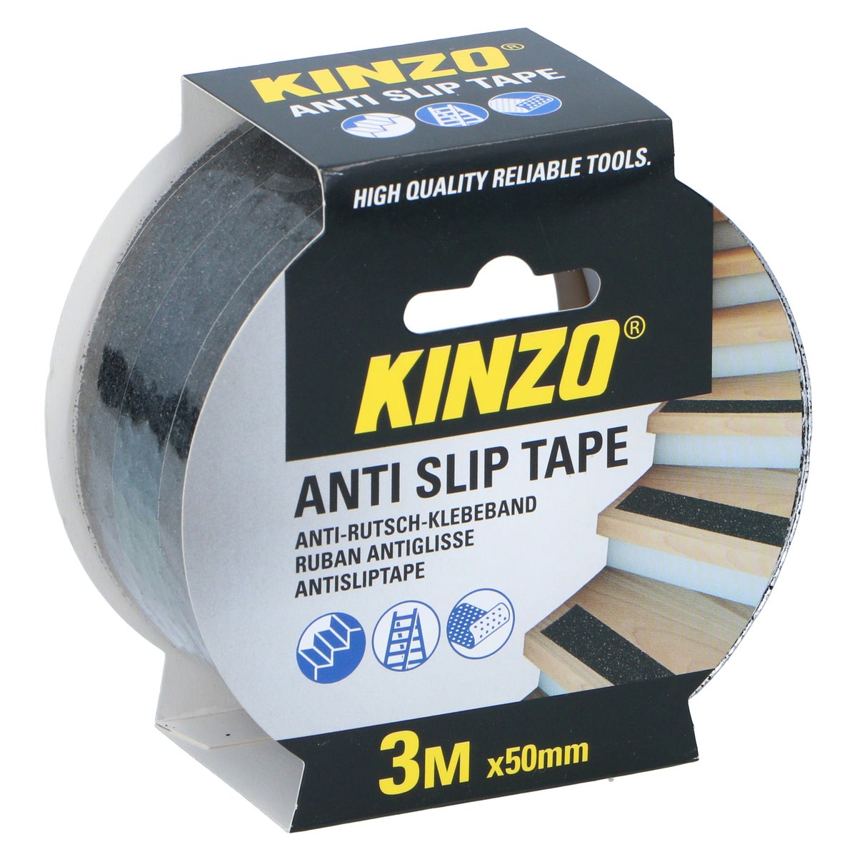Antisliptape 50 mm x 3m Kinzo Antisliptape 50 mm x 3m Kinzo