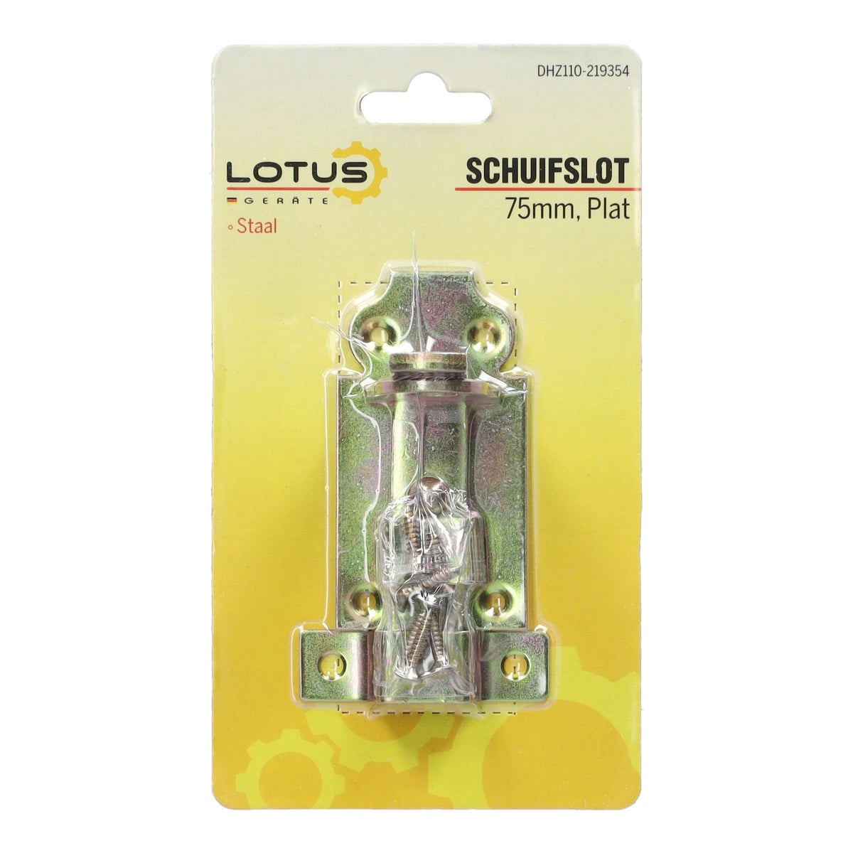 Schuifslot plat 75 mm Lotus Schuifslot plat 75 mm Lotus