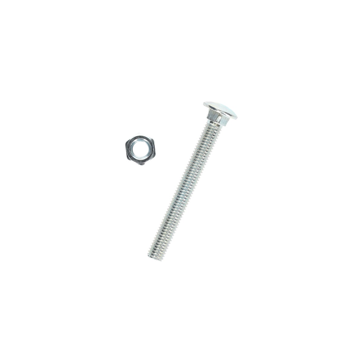 Houtbout en moer verzinkt M8 x 70 mm 3 stuks Lotus Houtbout en moer verzinkt M8 x 70 mm 3 stuks Lotus