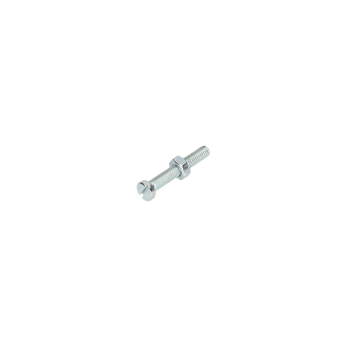 Metaalschroef met moer M4 x 25 mm 16 stuks Lotus Metaalschroef met moer M4 x 25 mm 16 stuks Lotus